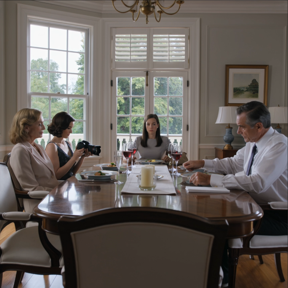 At Sunday Lunch, I Asked If They Had Picked Up My Critical Medication, and When My Father Calmly Told Me They’d Spent the Money on My Sister’s New Camera “For Her Future,” I Realized They Still Thought I Would Sit There, Stay Quiet, and Let Them Protect Their Perfect Life at the Cost of Mine